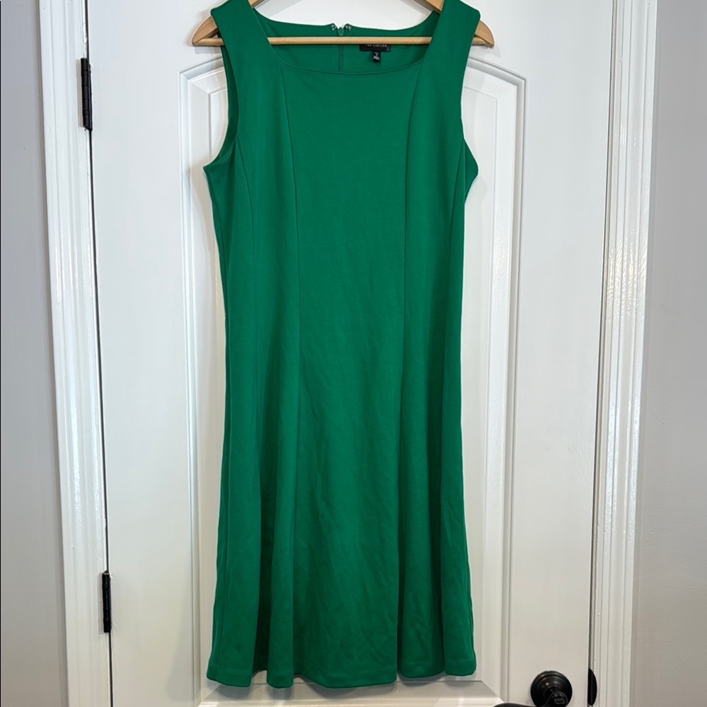 The Limited Green Sleeveless Dress Size 8 Tall